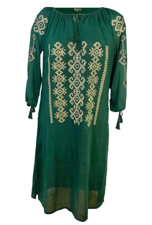Rochie dama casual R151, verde azur
