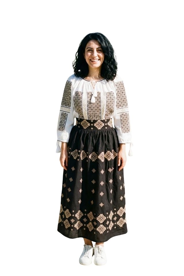 Fusta dama A26 negru