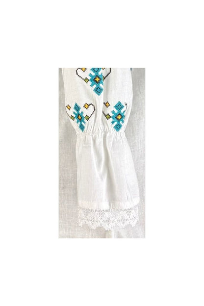 Bluza dama tip ie 257 alb/verde