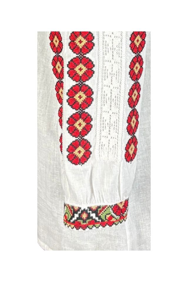 Bluza dama O25 alb/verde