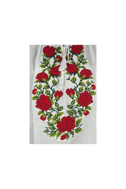 Bluza dama IL26 alb/rosu