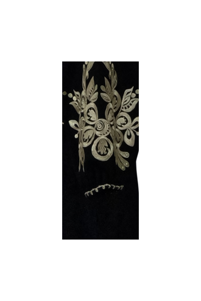 Rochie traditionala R24, negru darth vader