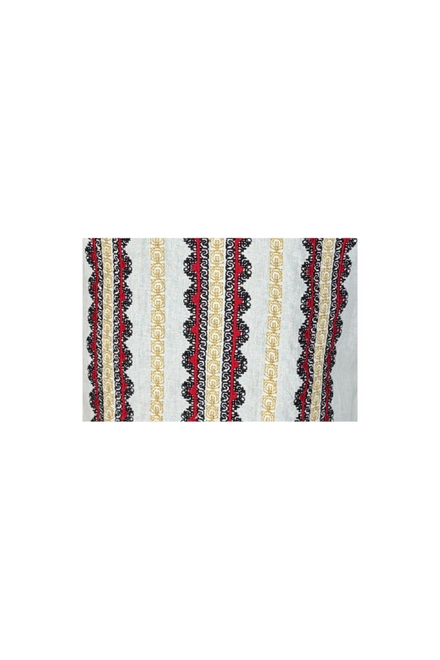 Bluza dama IU26 alb/rosu bordo