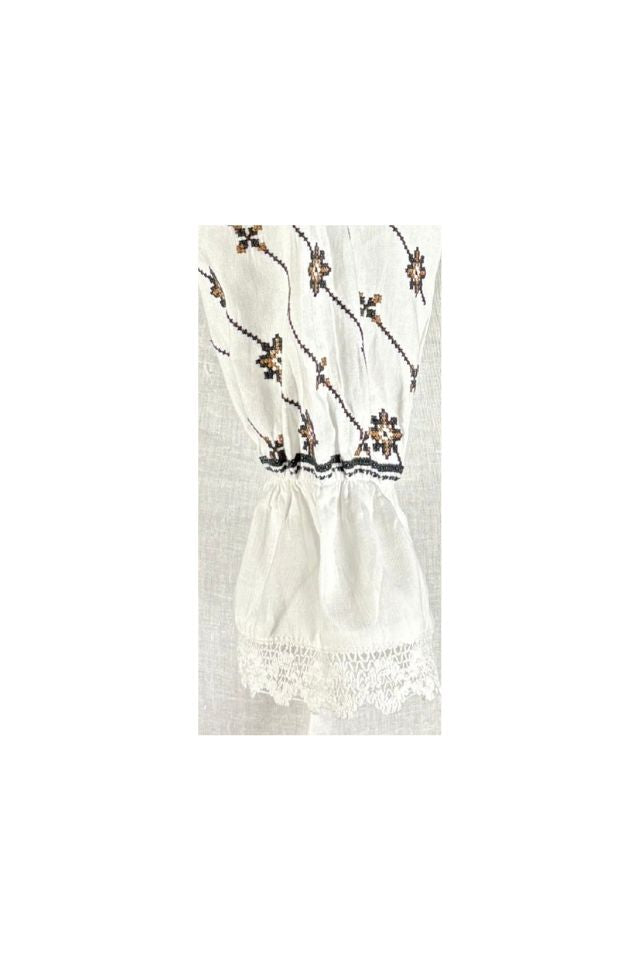 Bluza dama RA25 alb/maro
