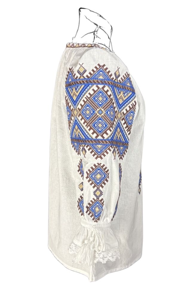 Bluza dama M26 alb/maro