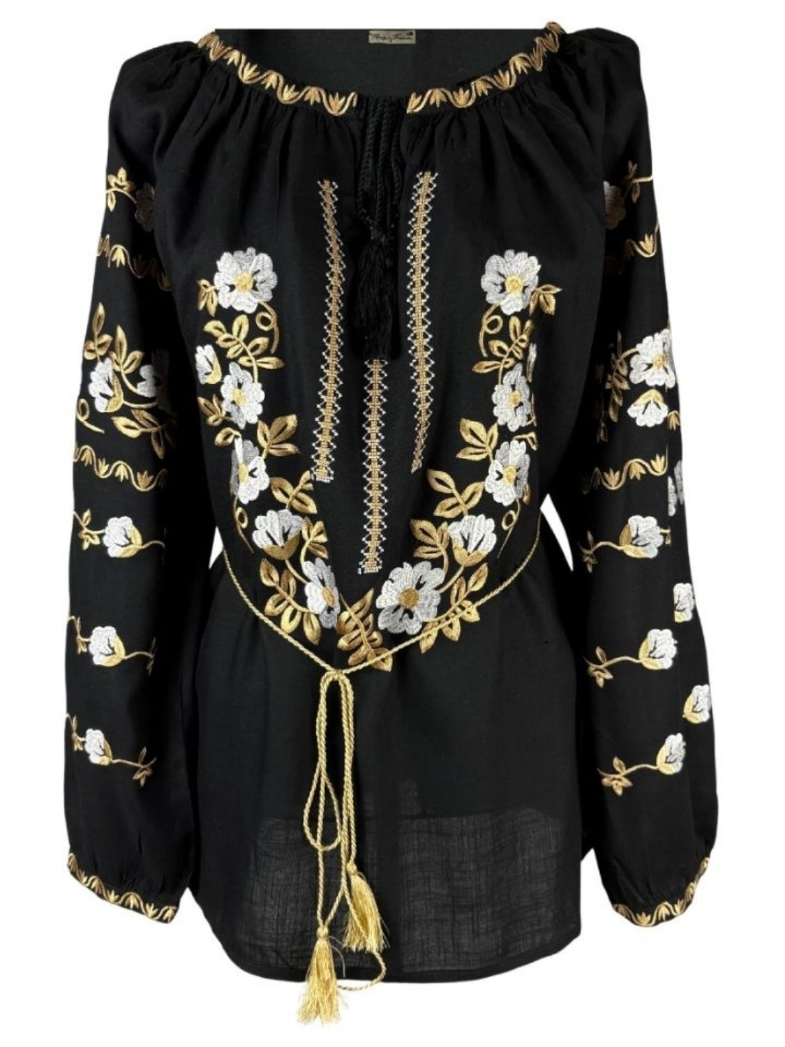 Bluza dama tip ie I26 negru/alb