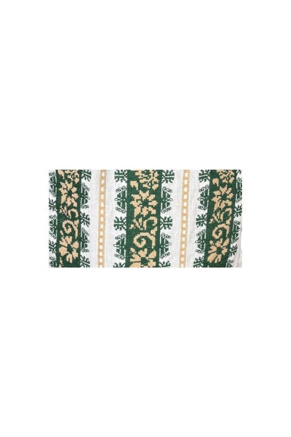 Bluza dama A26 alb/verde