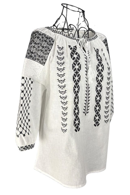 Bluza dama M26 alb/negru