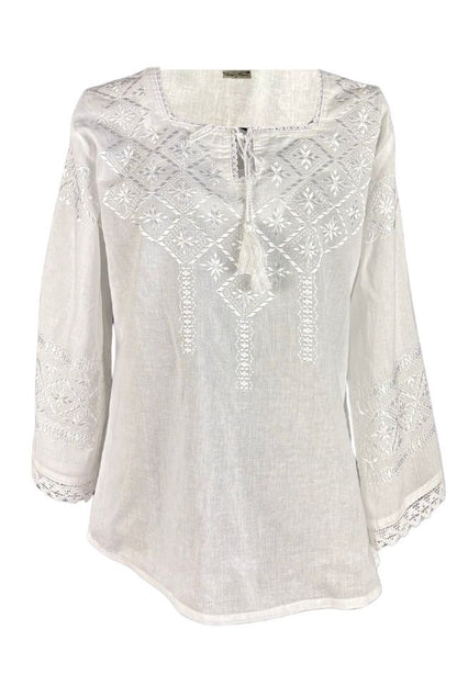 Bluza dama RA25 alb mat
