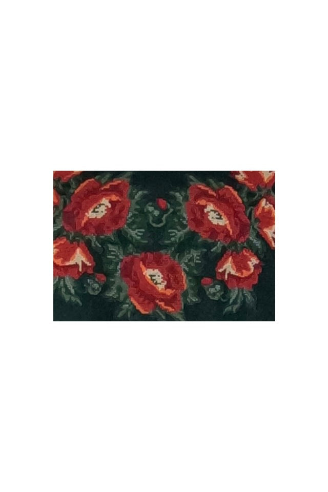 Bluza tip ie R24D, verde/rosu