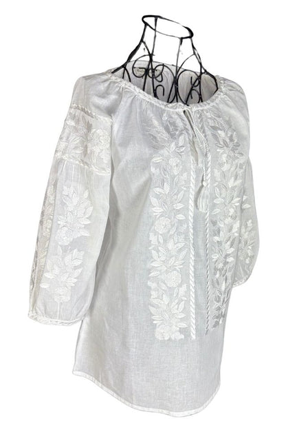 Bluza dama DEC alb optic