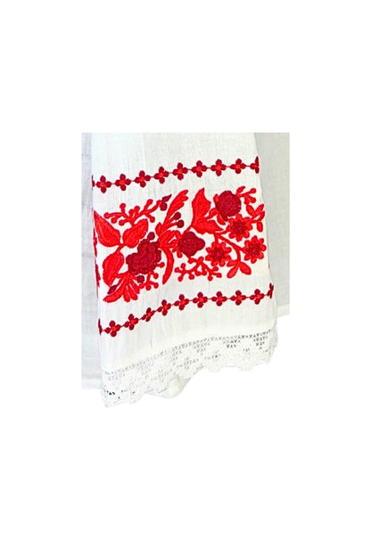 Bluza dama O26F alb/grena