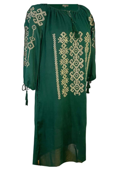 Rochie dama casual R151, verde azur