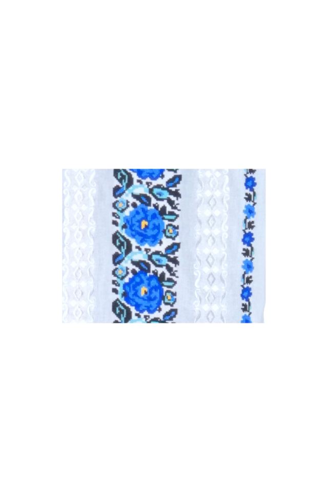 Bluza tip ie dama R46 alb/galben