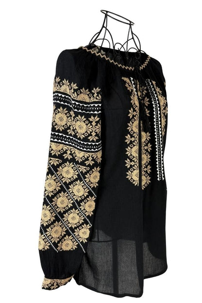 Bluza dama tip ie I26 negru/bej