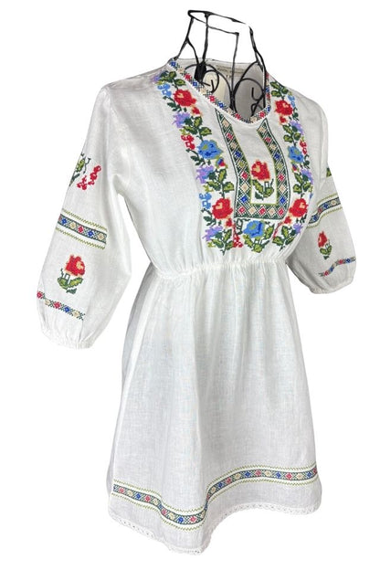 Rochie fete CPO alb/mov