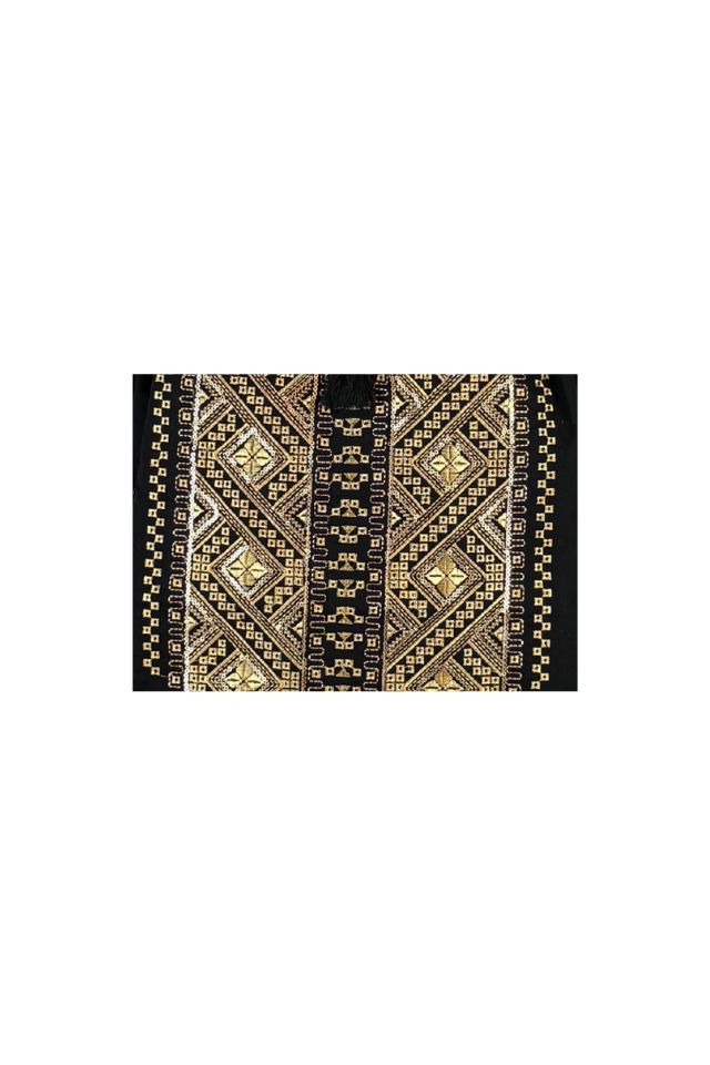 Bluza tip ie dama R24, negru/auriu