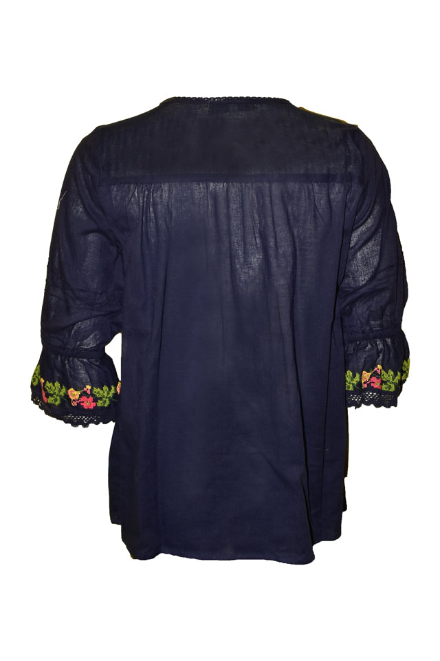 Bluza tip ie dama, ML RB bleumarin