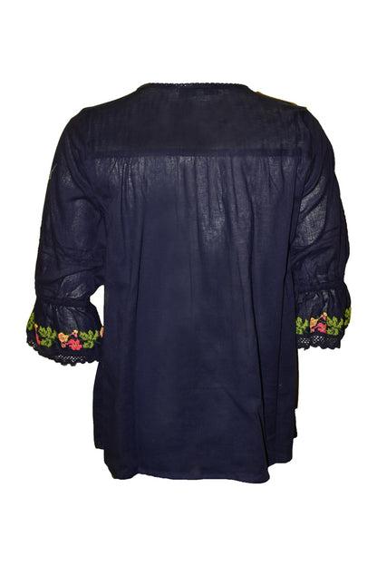 Bluza tip ie dama, ML RB bleumarin