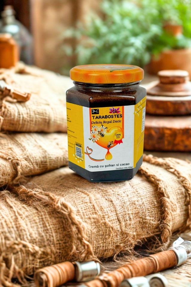 Tarabostes Miere cu cacao si sofran