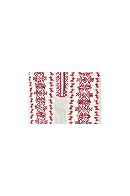 Bluza dama tip ie 257 alb/rosu bordo