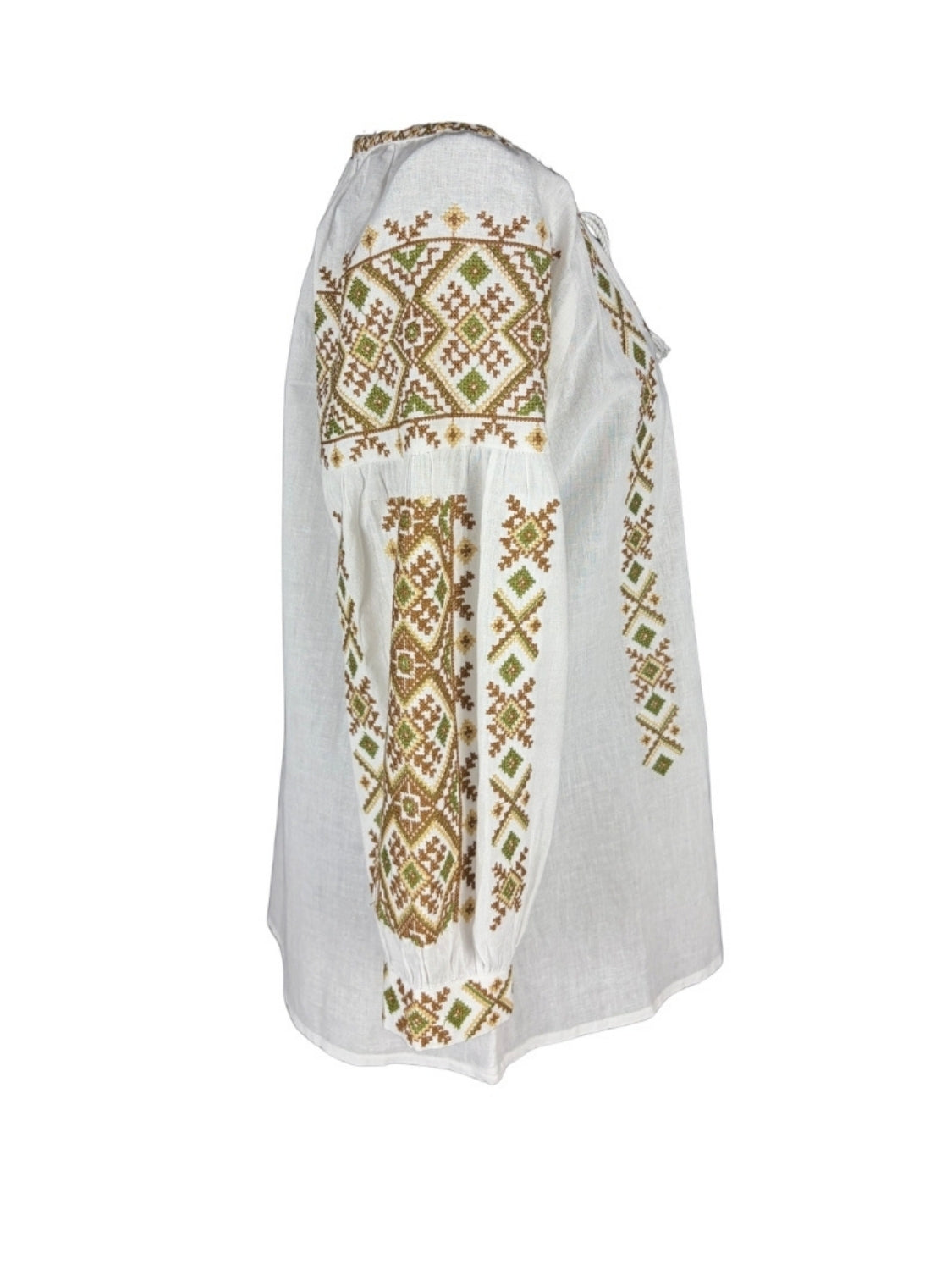 Bluza dama IL26 alb/maro