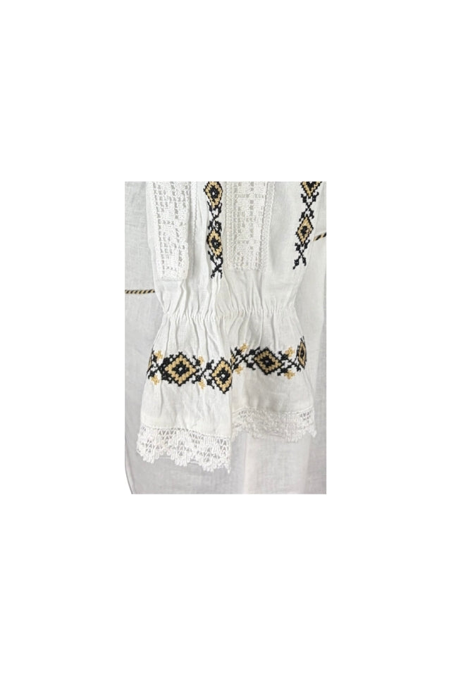 Bluza dama O26F alb/negru