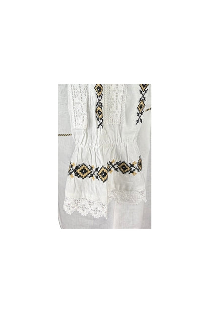 Bluza dama O26F alb/negru