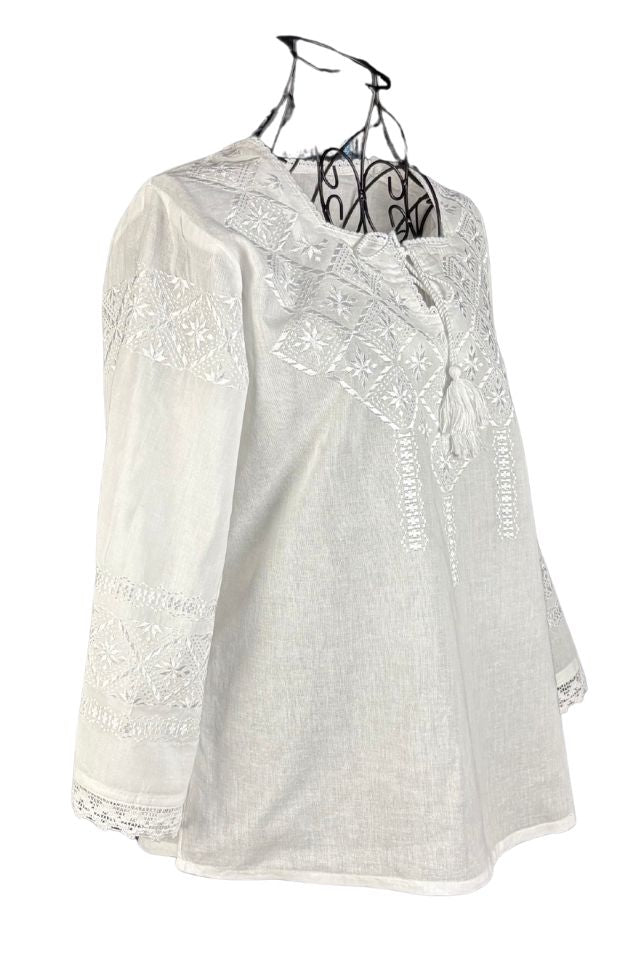 Bluza dama RA25 alb mat