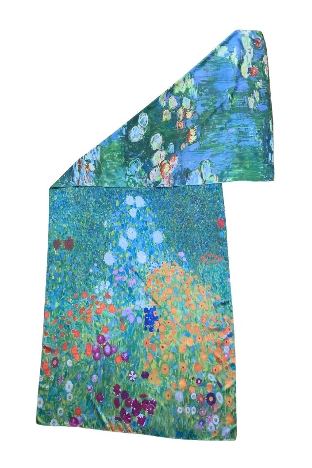 Fular tip esarfa pictata 2, Dacali, casmir ,16 verde
