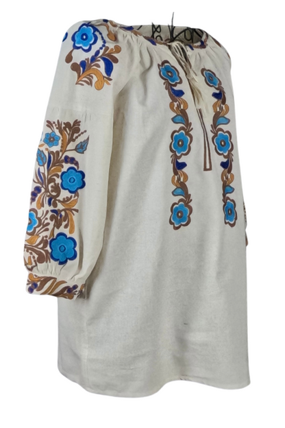 Bluza tip ie dama B2, bej/maro