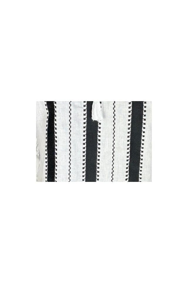 Bluza dama RFN 2 alb/negru mahon