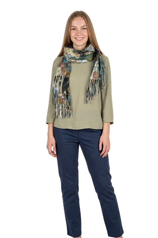 Fular dama tip casmir SE olive