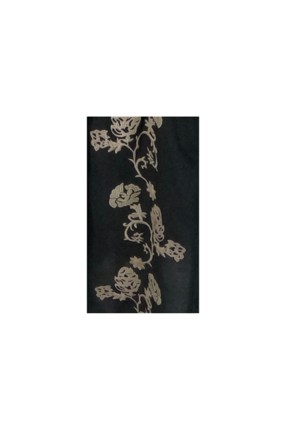 Rochie traditionala dama R, negru/bej