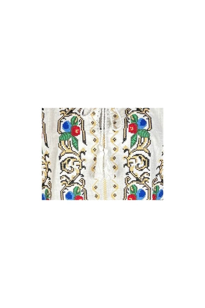 Bluza dama RS25 alb/galben