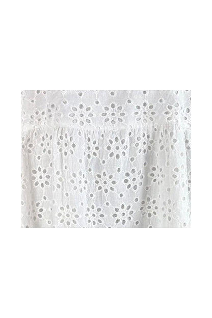 Rochie traditionala dama R25 alb crystal
