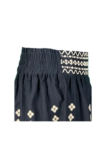 Fusta dama R24F, negru/bej