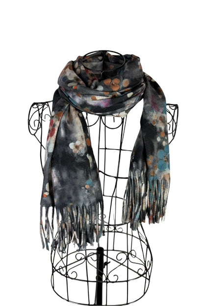 Fular dama tip casmir SE negru