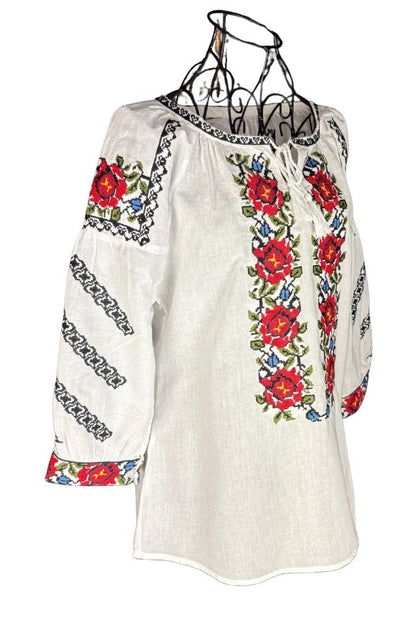 Bluza dama RFN 2 alb/galben