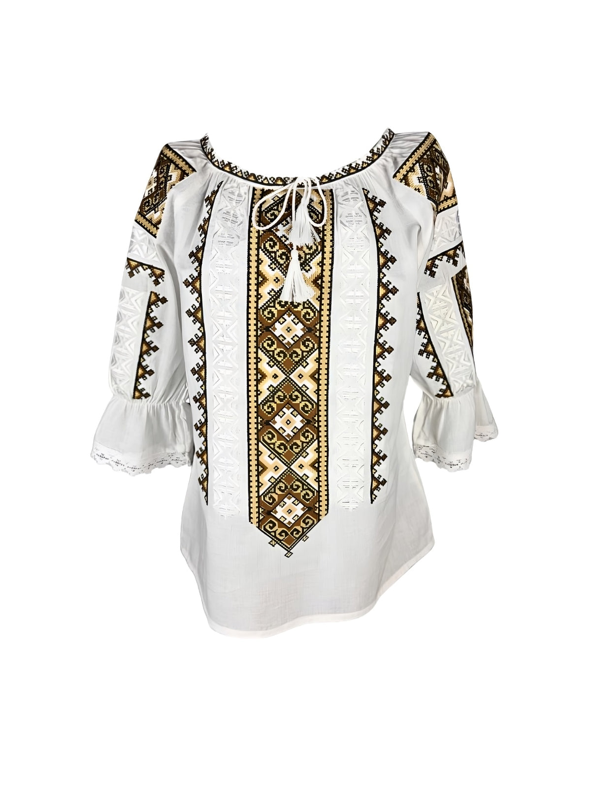 Bluza dama IL26 alb/bej