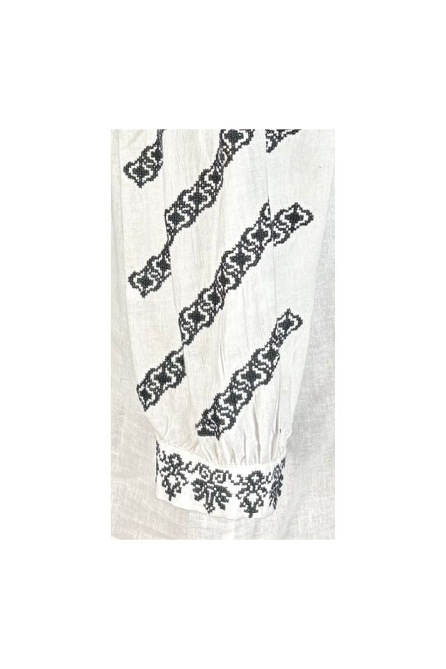 Bluza dama O25 alb/mov