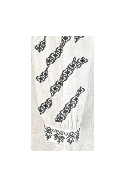Bluza dama O25 alb/mov