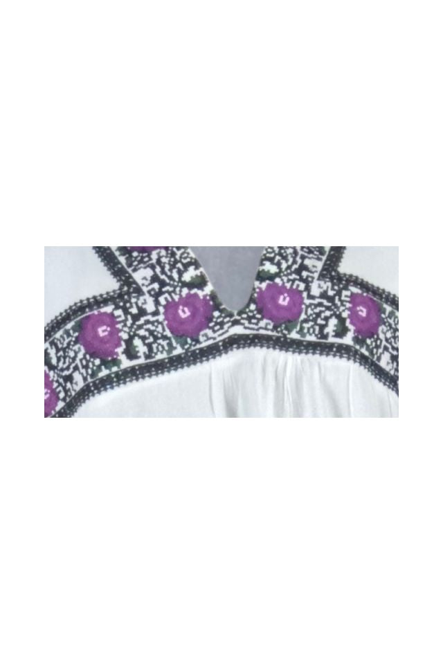 Bluza tip ie dama ML185 alb/mov