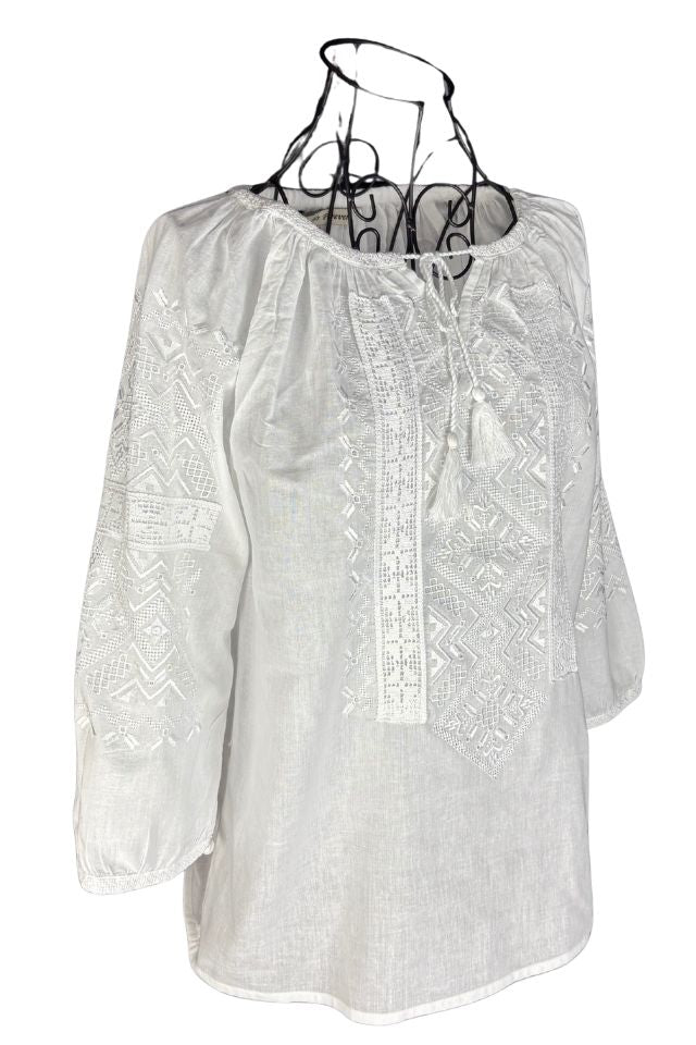 Bluza dama RFN 2 alb crystal