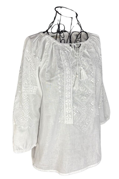 Bluza dama RFN 2 alb crystal
