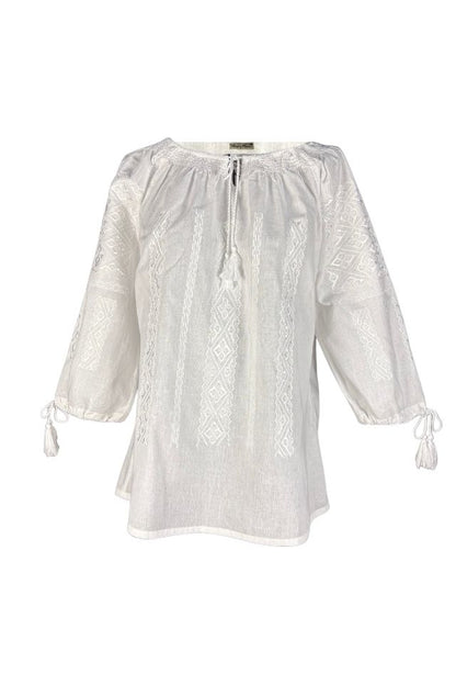 Bluza dama tip ie 256 alb imaculat