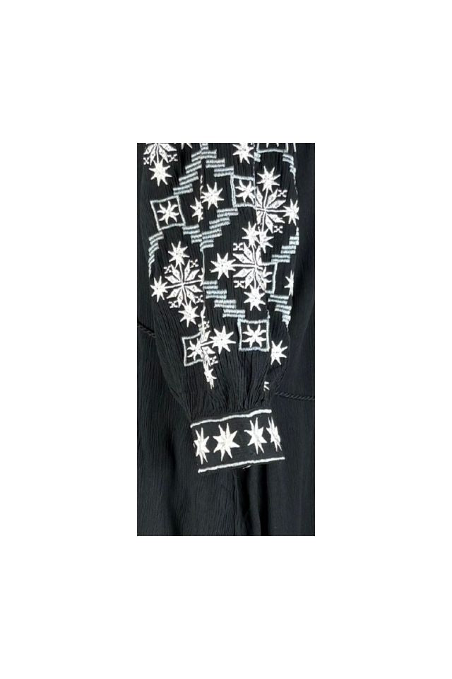 Rochie dama casual RL25 negru/gri