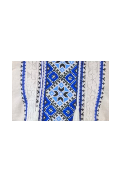 Ie barbati CPB alb/bleu