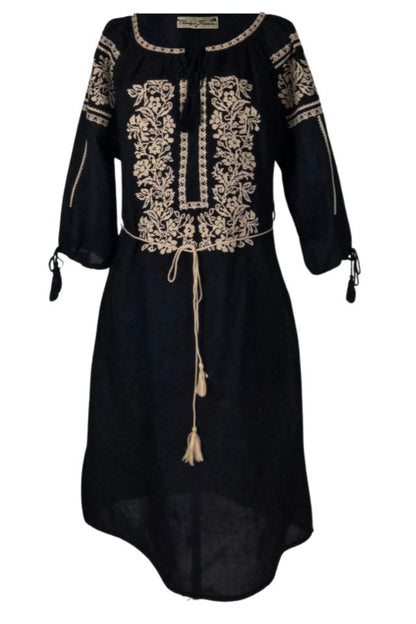 Rochie dama negru/bej