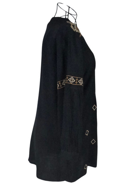 Bluza dama tip ie RDB2, negru/maro